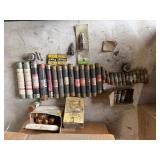 Fuses Many sizes and quantities