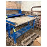 Stainless top Metal Workbench