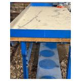 Stainless top Metal Workbench