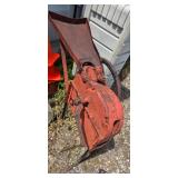 Antique Corn Sheller -Yard Art?