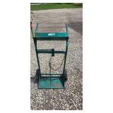 Green Oxy Acetylene torch cart
