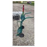 Green Oxy Acetylene torch cart
