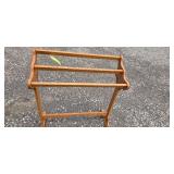 Oak Quilt Rack