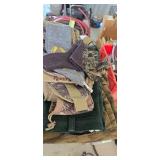 Misc Hunting Gear, wool pants, Rifle Sleeve, 2 waist packs, Gloves