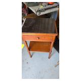 Antique Two Tier Nightstand