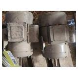 2 Electric Motors 1 hp