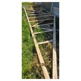 Roof trusses 5 trusses 24 ft   1 gable 4 regular