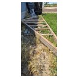 Roof trusses 5 trusses 24 ft   1 gable 4 regular
