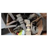 Misc pipe fittings and valves