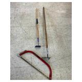 Garden Hoes & Fiskars Saw