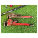 Pipe Wrenches, Funnels & 24" Wrecking Bar