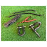 Clevis, Chain Binder, Tarp Straps