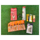 Mixed Lot Tools - Screw Extractors, Snap Ring Pliers, Drill Bits