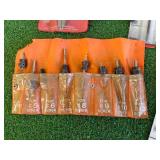 Mixed Lot Tools - Screw Extractors, Snap Ring Pliers, Drill Bits