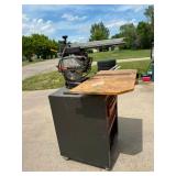 Craftsman 10" Radial Arm Saw on Rolling Stand