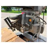 Craftsman 10" Radial Arm Saw on Rolling Stand