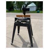 Craftsman 10" Miter Saw on Rolling Stand