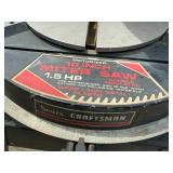 Craftsman 10" Miter Saw on Rolling Stand