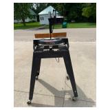 Craftsman 10" Miter Saw on Rolling Stand
