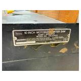 Craftsman 10" Miter Saw on Rolling Stand