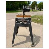 Craftsman 10" Miter Saw on Rolling Stand
