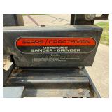 Craftsman Sander-Grinder on Rolling Stand