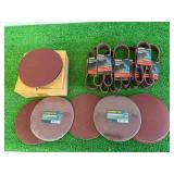 New 8" 60Grit Sanding Disks & 1 x 42" Sanding Belts