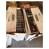 Fiberon HomeSelect Square Balusters Chestnut Brown 33-1/2 In Open Box