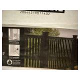 Fiberon HomeSelect Square Balusters Chestnut Brown 33-1/2 In Open Box