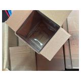 18 Square Glass Vases Wedding Centerpiece Decor Approx 6in Set