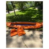 Pyrawa 320 Inflatable 2-Person Kayak Canoe w/ 2 Inflatable