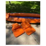 Pyrawa 320 Inflatable 2-Person Kayak Canoe w/ 2 Inflatable