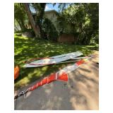 Vintage Windsurfer Board Sail Boom Mast Set See Photos