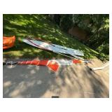Vintage Windsurfer Board Sail Boom Mast Set See Photos