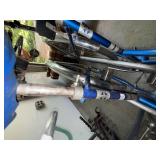 Pair of Vintage Schwinn Collegiate Blue Step-Through Bicycles