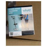 Vive Health Stand Assist Transfer Disc LVA3041BLK Mobility Aid