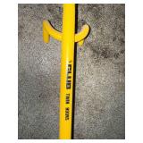 The Club Twin Hooks Steering Wheel Lock w/ Keys Auto Security Bar