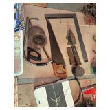 Mixed Garage Tool Lot Craftsman Grinder Skil Saws Hand Tools Shop