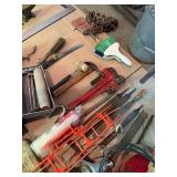 Mixed Garage Tool Lot Craftsman Grinder Skil Saws Hand Tools Shop