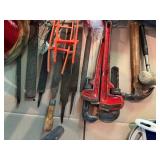Mixed Garage Tool Lot Craftsman Grinder Skil Saws Hand Tools Shop