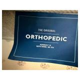 Mid-Century Headboard Cabinet Frame w Mattress Original Mattress Factory; incl. simple metal bed frame