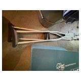 Medical Supplies: Drive Toilet Safety Rail, Crutches, Leg Wedge, Walking Boot Lot