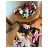 Mixed Plush Stuffed Animal Lot TY Beanie Babies Holiday Animals 20+