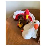Mixed Plush Stuffed Animal Lot TY Beanie Babies Holiday Animals 20+