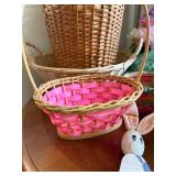 Easter Spring Decor Lot Baskets Bunny Figures Eggs Golf Sound Toy