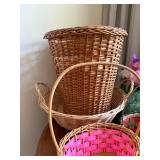 Easter Spring Decor Lot Baskets Bunny Figures Eggs Golf Sound Toy