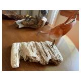 Coastal Bird Driftwood Art Lot John Perry Egret Seagull Pelican Decor