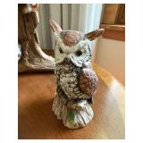 Owl Decor Lot Wax Warmer Figurines Candle Warmers Melts Rustic