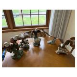 Crystal Cathedral Ministries Eagles Club Figurine Lot of 5 Bald Eagles