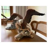 Crystal Cathedral Ministries Eagles Club Figurine Lot of 5 Bald Eagles
